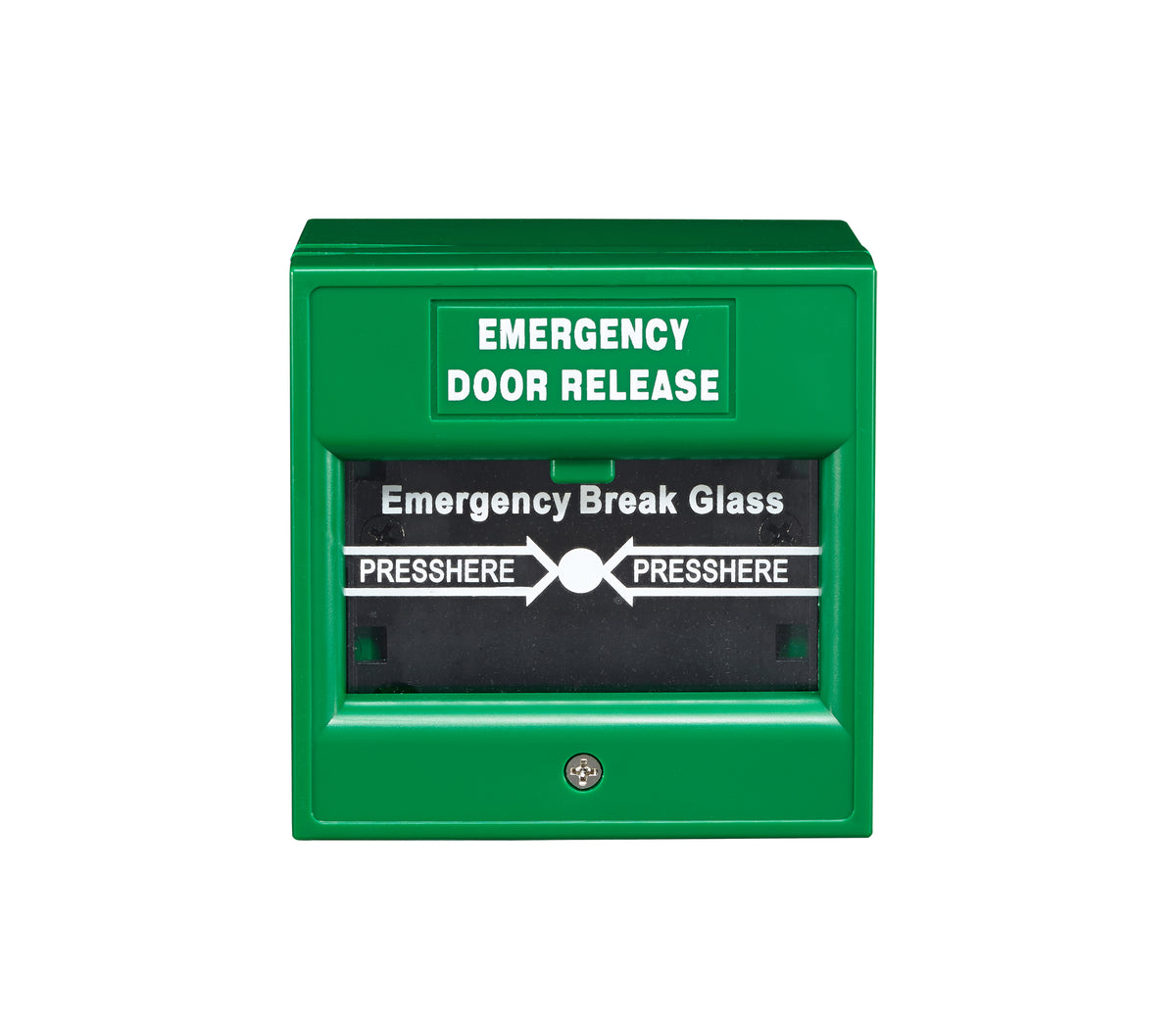 Pulsador Salida Emergencia Verde Standard
