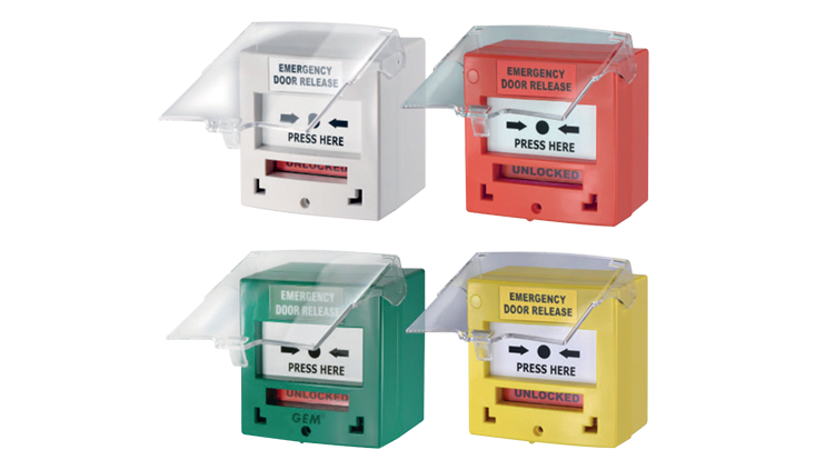 Pulsador Salida De Emergencia Rearmable Vault Cp-32G