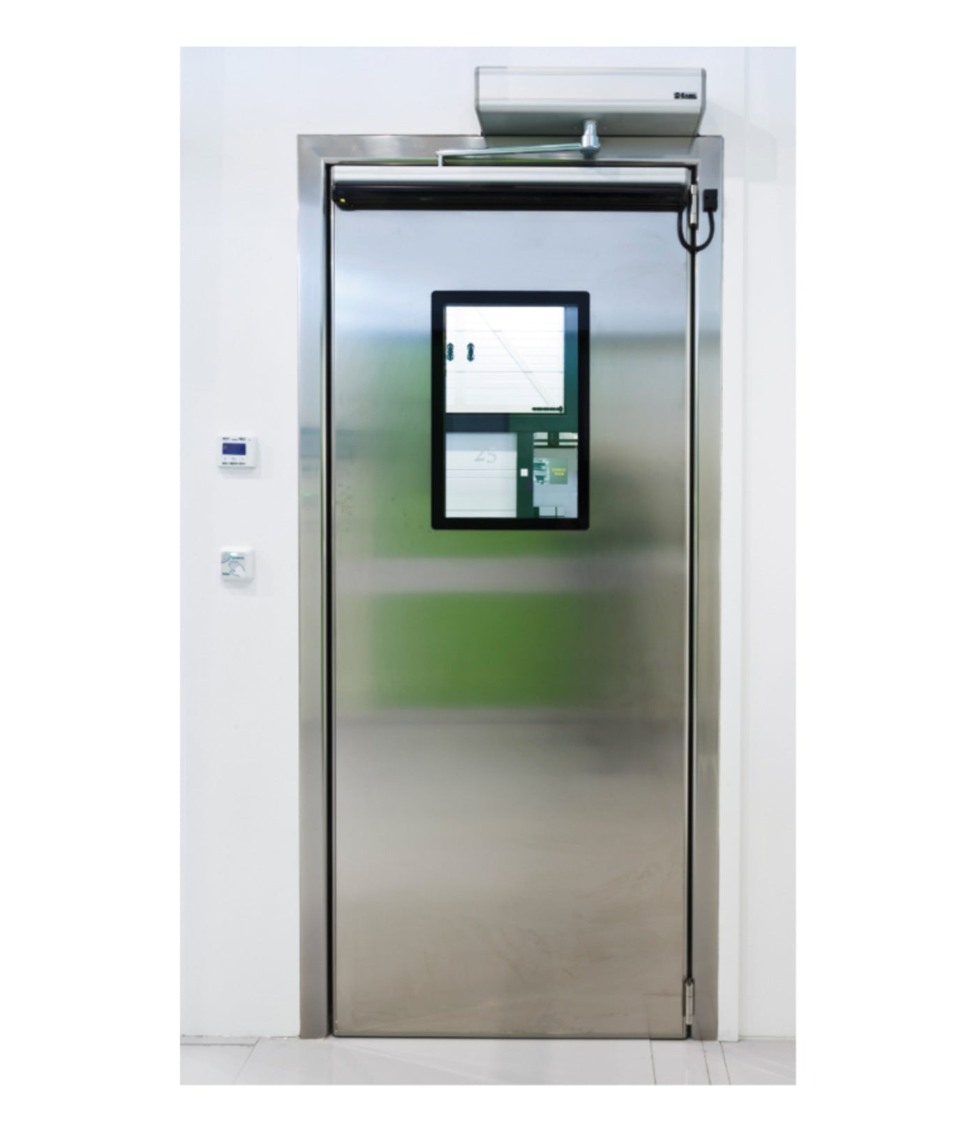PUERTA AUTOMÁTICA HERMÉTICA ABATIBLE 1 HOJA