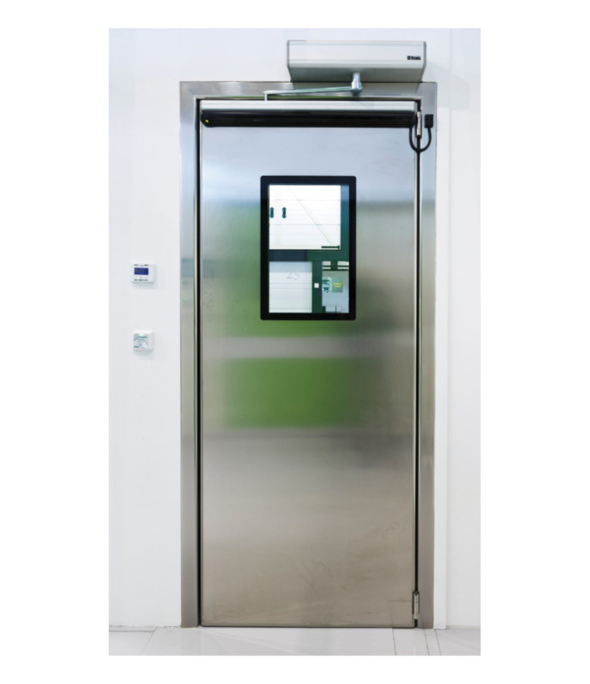 PUERTA AUTOMÁTICA HERMÉTICA ABATIBLE 1 HOJA