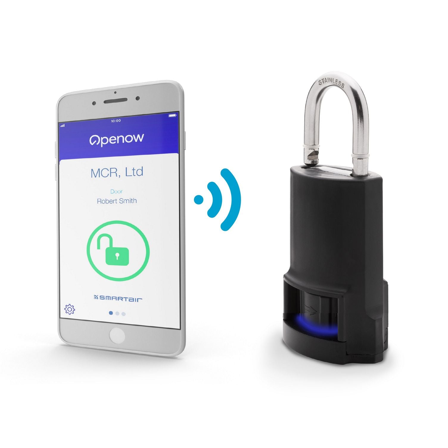 Candado Smartair I-Gate, Inalámbrico + Ble Openow, Extremo Ip68, Mifare (Snzbp2Xi)