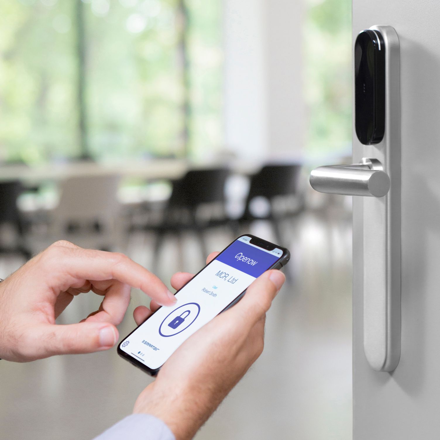 Manilla Electrónica Con Lector Smartair Tesa